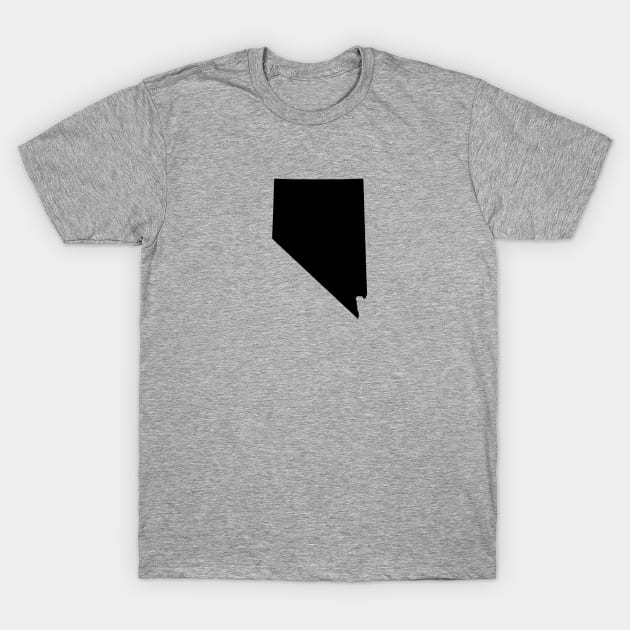 Black Nevada T-Shirt by AdventureFinder